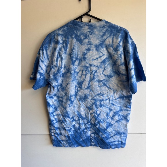 The Beatles Tie Dye T-Shirt Cartoon Band Tee Gildan Large Classic - Picture 6 of 6